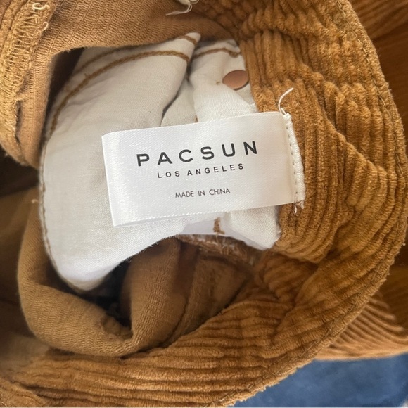 PacSun Tan Brown Corduroy Mom Pants Women's 28 - Picture 9 of 11